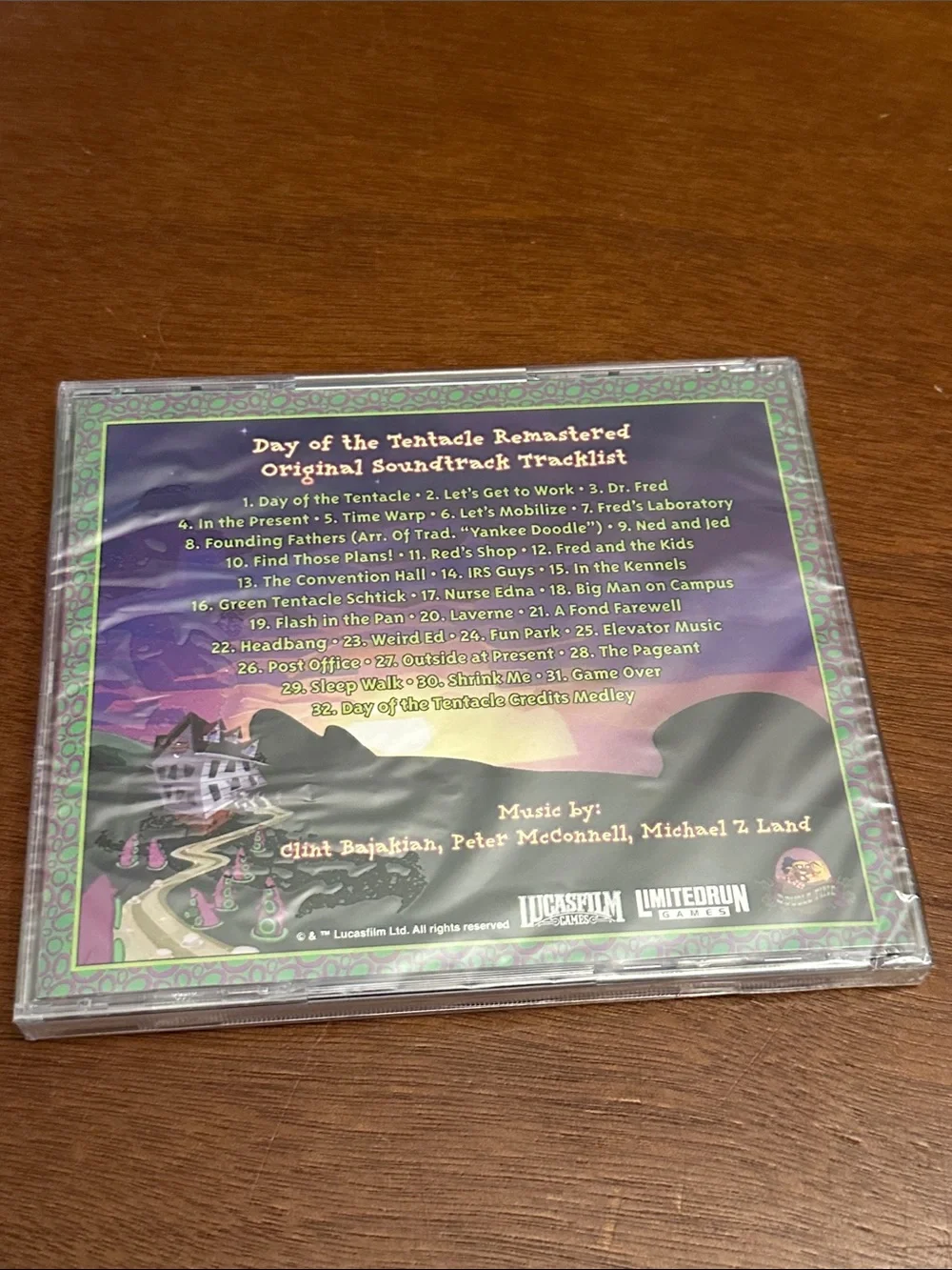 Day of the Tentacle Remastered Collector’s Edition PS4 Limited Run Lucasfilm